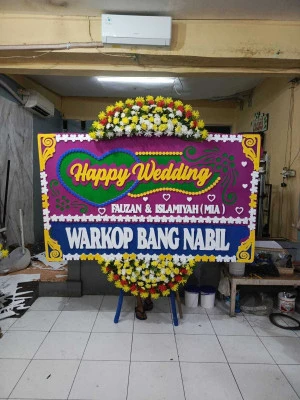 Papan Bunga di Boyolali
