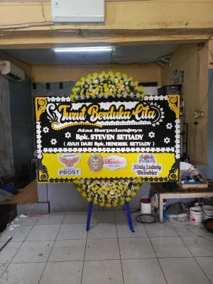 Papan Bunga di Boyolali
